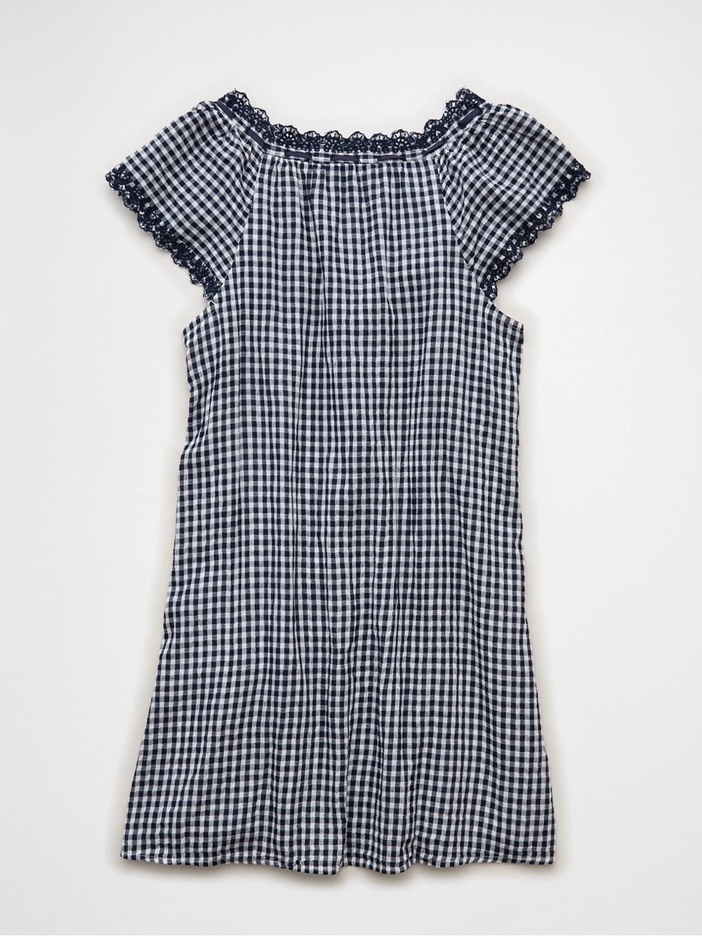AE V-Neck Ruffled Button-Up
Mini Dress - Picture 4 of 7